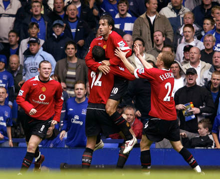 Fotboll, Engelsk Liga, Premier League, Everton - Manchester