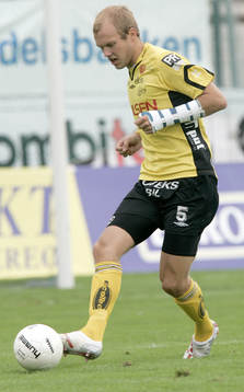 Martin Andersson, Elfsborg. Bandage, gips