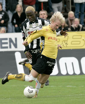 BoBo Bola och Johan Sjöberg