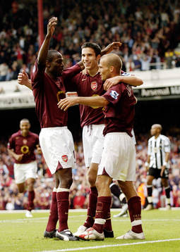 Fotboll, Engelsk Liga, Premier League, Arsenal - Newcastle