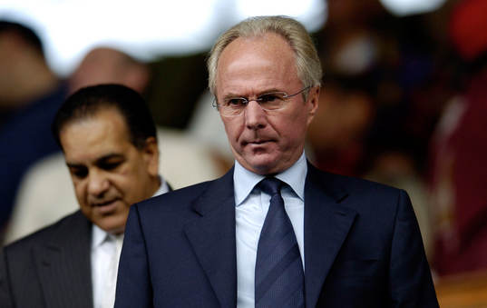 Sven Göran Eriksson, förbundskapten, England