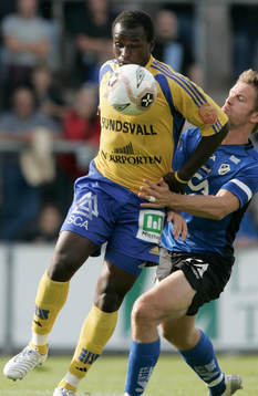 Ali Gerba, Sundsvall och Tommy Jönsson, Halmstad