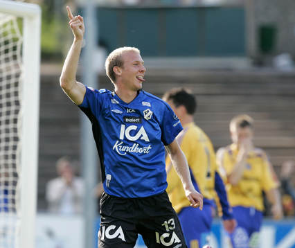Andreas Johansson, jubel