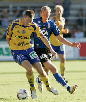 Elias Storm, Sundsvall och Andreas Johansson, Halmstad