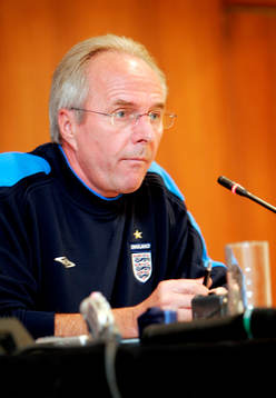 Sven-Göran Eriksson, förbundskapten England