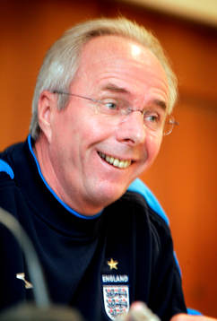 Sven-Göran Eriksson, förbundskapten England