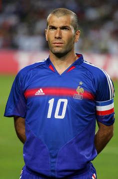 Zinedine Zidane, Frankrike
