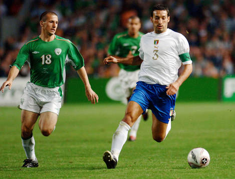 Zambrotta, Italien, springer ifrån Dunne, Irland