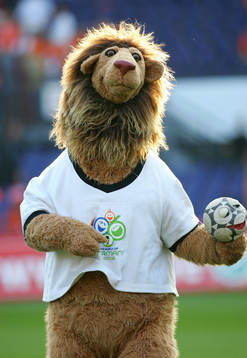 Goleo, maskot, lejon