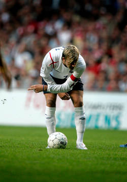 David Beckham, England, frispark