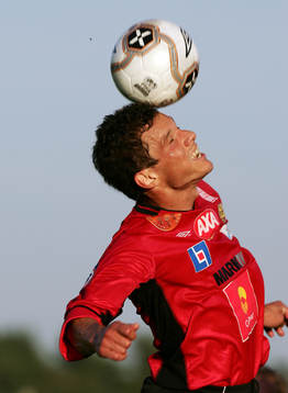 Boll, fotboll, nick