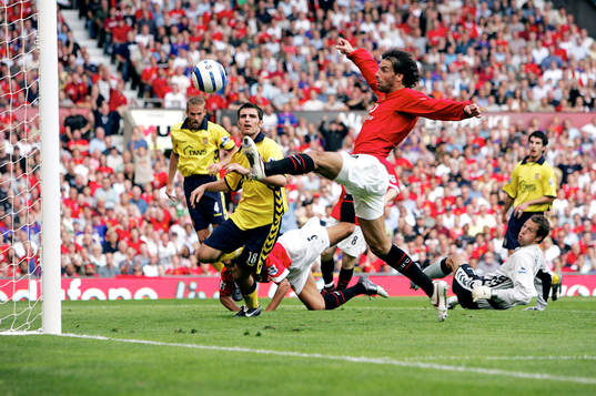 Fotboll, Premier League (Engelsk Liga), Manchester United v