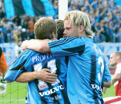 Daniel Sjölund och Fredrik Stenman, Djurgården (Jubel)