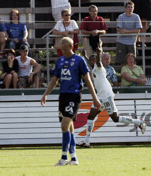 Rene Makondele, Gefle, jubel