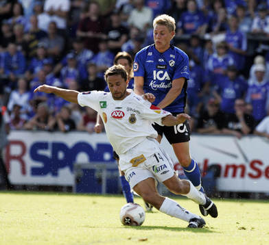 Patrik Ingelsten, Halmstad och Mathias Woxlin, Gefle