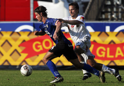 Dusan Djuric, Halmstad och Mathias Woxlin, Gefle