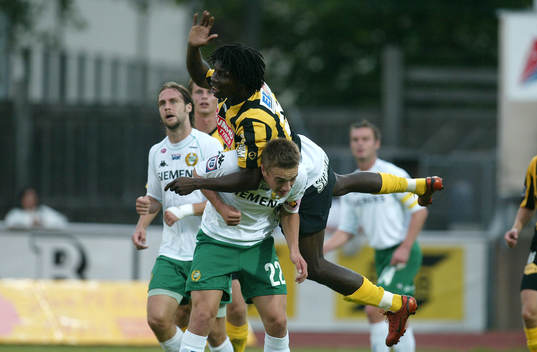 Jimmy Dixon, Häcken flyger över Petter Andersson, Hammarby