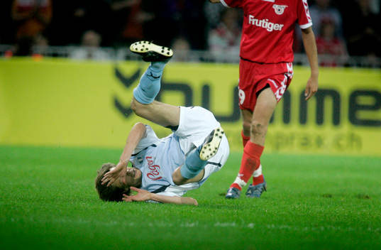 FC Thun - Malmö FF:  Jesper Bech, Malmö blir fälld