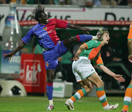 Papa Malick, Basel och Miroslav Klose, Bremen
