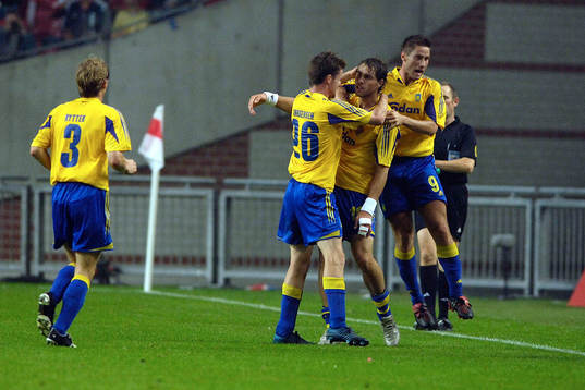 Johan Elmander, jubel