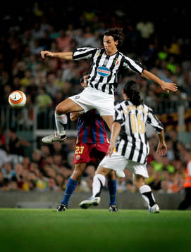 Barcelona - Juventus: Zlatan Ibrahimovic, Juventus