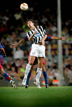 Barcelona - Juventus: Zlatan Ibrahimovic, Juventus