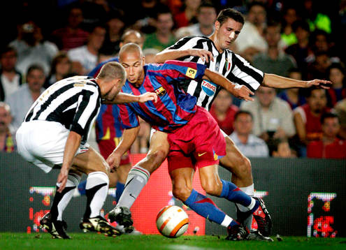Barcelona - Juventus:  Henrik Larsson, Barcelona