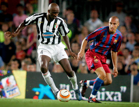Barcelona - Juventus: Henrik Larsson, Barcelona och Patrik