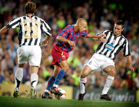 Barcelona - Juventus: Henrik Larsson, Barcelona och Kovac