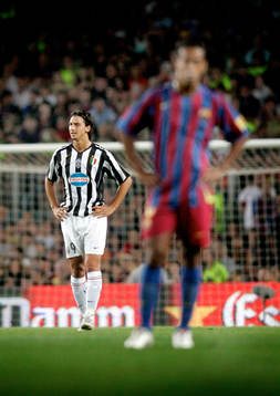 Barcelona - Juventus:   Ronaldinho, Barcelona och Zlatan