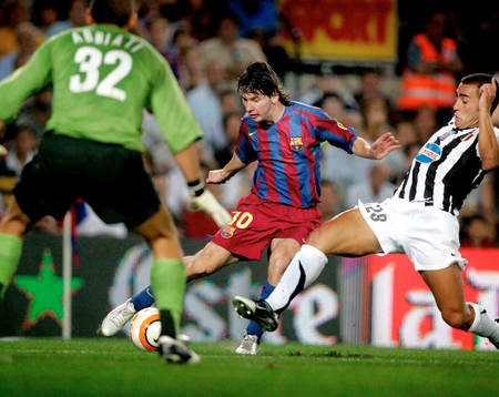 Barcelona - Juventus:   Leo Messi, Barcelona och Fabio