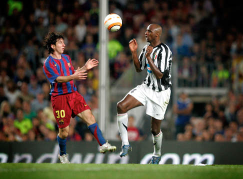 Barcelona - Juventus: Leo Messi, Barcelona och Patrick