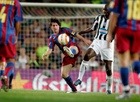 Barcelona - Juventus: Leo Messi, Barcelona och Patrick
