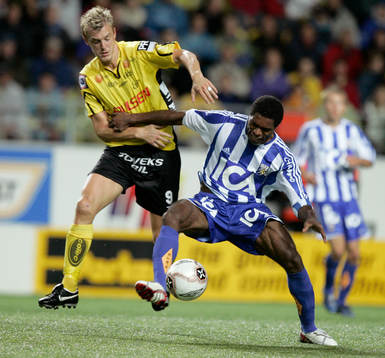 Mathias Svensson och Samuel Wowoah