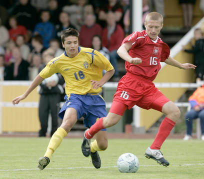 Fisnik Shala och Szymon Solecki