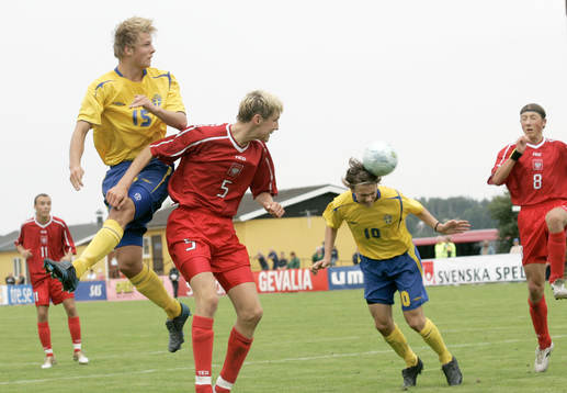 Albin Ekdal, nick, Axel Johansson och Norbert Jedrzejczyk
