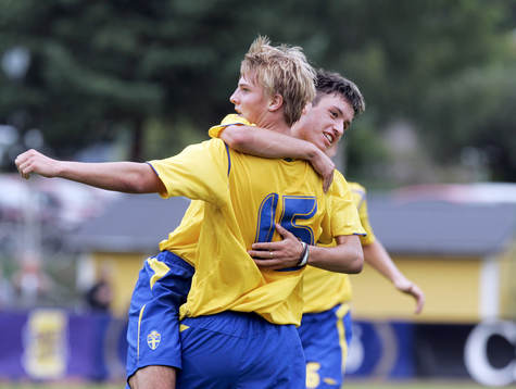 Axel Johansson och  Amir Suljic, Linköping