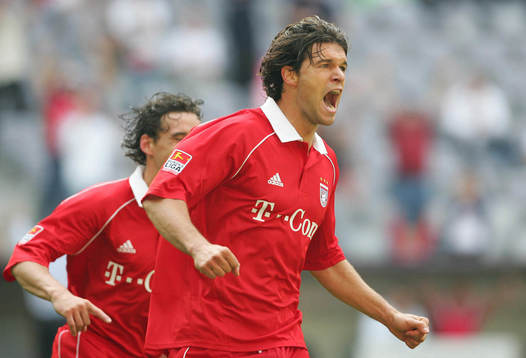 Michael Ballack Bayern München, jubel