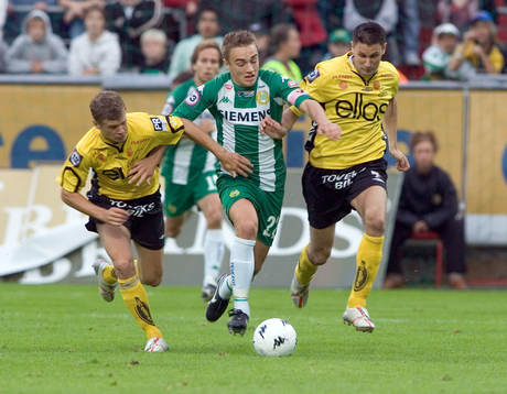 Petter Andersson, Hammarby och Samuel Holmén och Jari