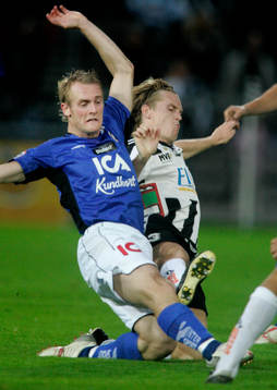 Karl Corneliusson, Landskrona och Emil Jensen, Halmstad