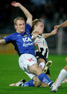 Karl Corneliusson, Landskrona och Emil Jensen, Halmstad