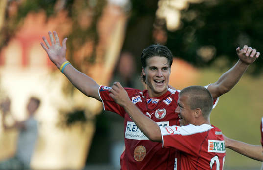 Fredrik Petersson, jubel