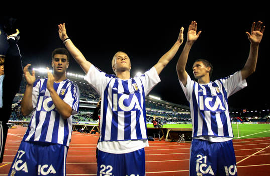 George Mourad, Oscar Wendt och Marcus Berg