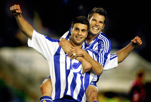 George Mourad och Stefan Selakovic, jubel