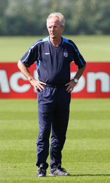 Sven-Göran Eriksson, tränare, förbundskapten