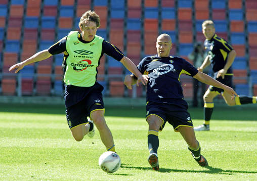 Kim Källström och Henrik Larsson, Sverige