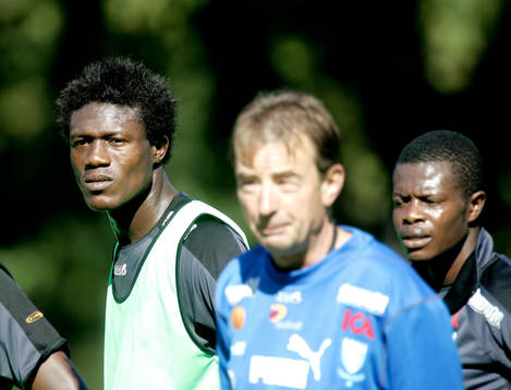 Tom Prahl, Edward Ofere och Petr Ofore-Quaye