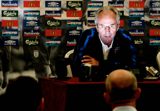 Sven Göran Eriksson, tränare, förbundskapten