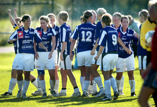 Fotboll, dam, Södertvåan, Jitex - Öster