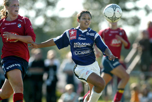 Fotboll, dam, Södertvåan, Jitex - Öster